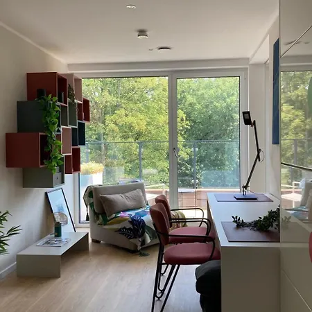 Wunderschoene Ferienwohnung In Innovativem Zero-Emissionen Haus Bochum Zewnętrze zdjęcie